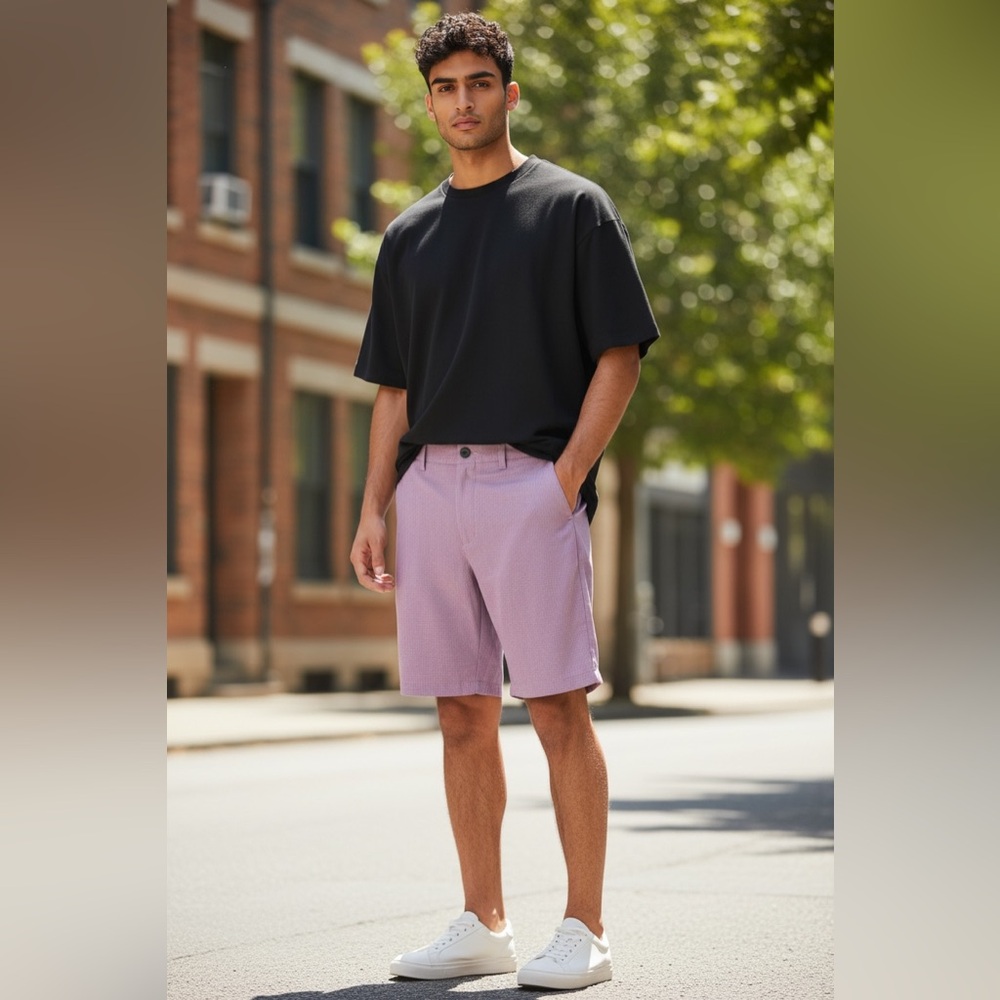 Lululemon Mauve Men’s 9” Golf Style Shorts-Men’s 28